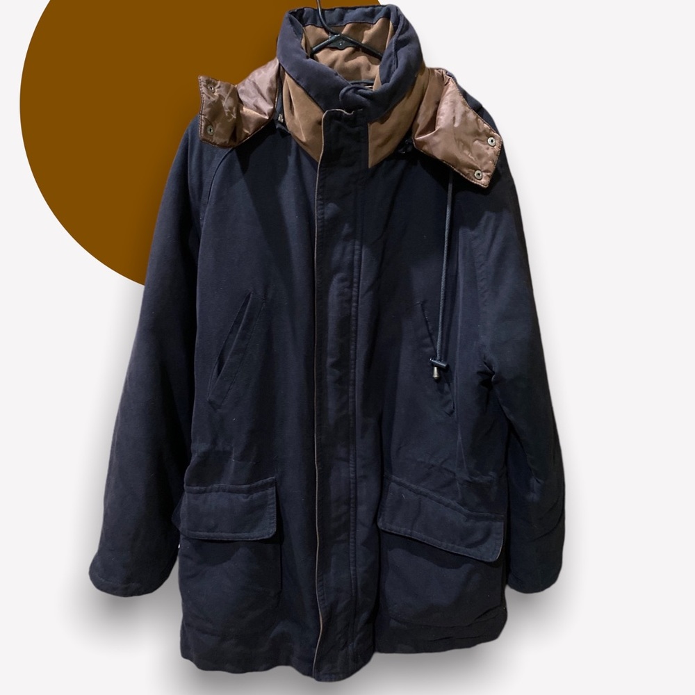 Consensus Outerwear Hooded Down Coat - image 1